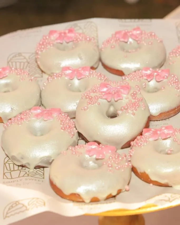 Eggless donut wedding favours by Simply Sweet Udaipur