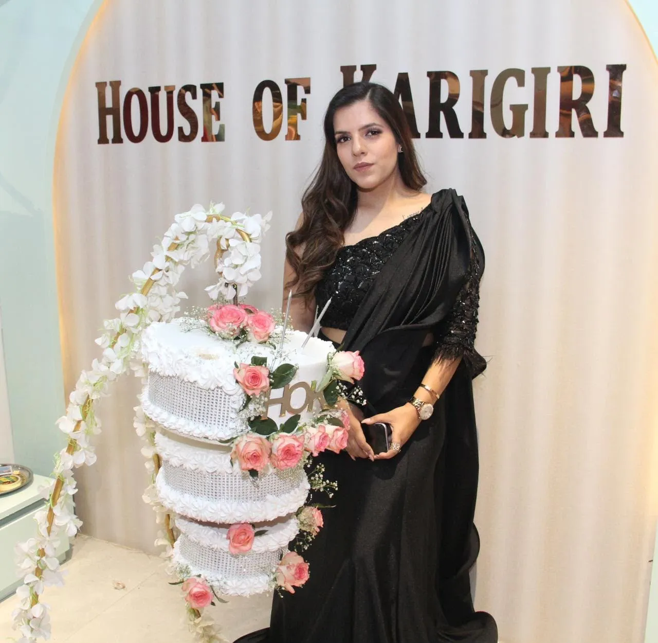 Chandelier multi-tier cake by Simply Sweet Udaipur