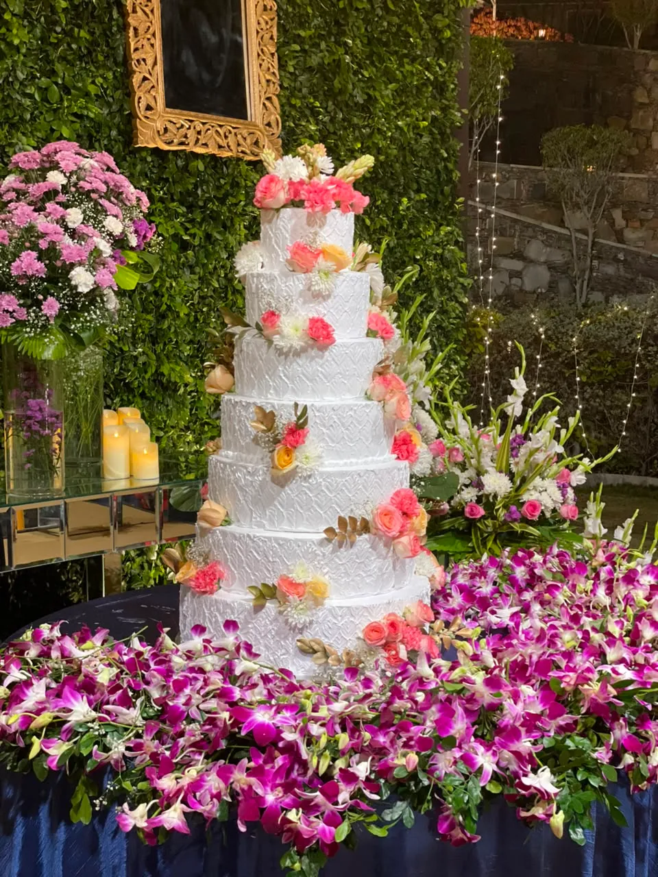 Wedding cake by Simply Sweet Udaipur